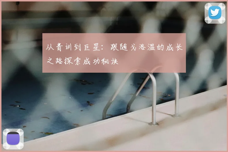 从青训到巨星：跟随戈洛温的成长之路探索成功秘诀